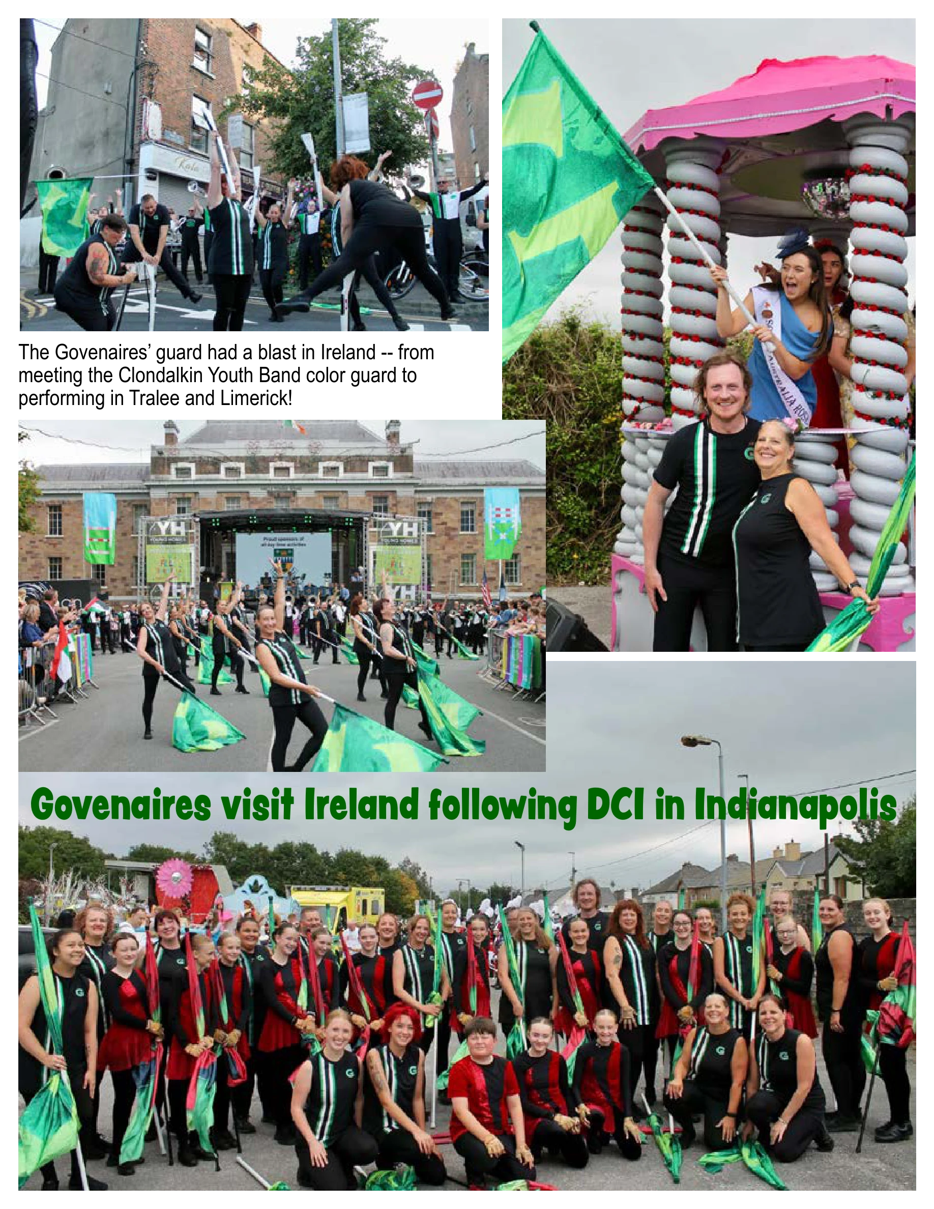 Govenaires visit Ireland following DCI in Indianapolis