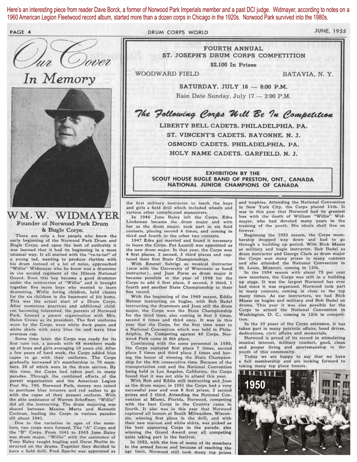 Drum Corps Digest, June 1968